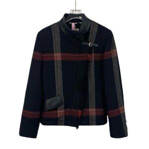 Hermès Colorblock Striped Wool Jacket